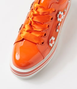 SERENO TO ORANGE WHITE PATENT MULTI