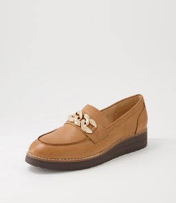 OZAMA TO DK TAN CHOC SOLE LEATHER