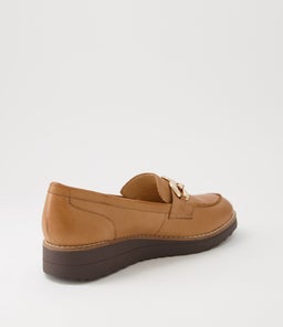 OZAMA TO DK TAN CHOC SOLE LEATHER
