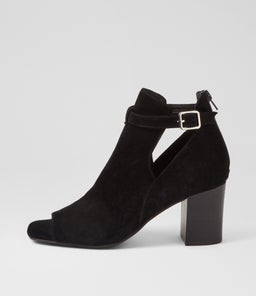 CERINA TO BLACK BLACK HEEL SUEDE