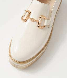 SENAS TO IVORY PATENT LEATHER