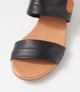CARTHA TO BLACK DK TAN LEATHER