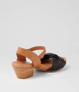 CRAYNE TO BLACK DK TAN LEATHER