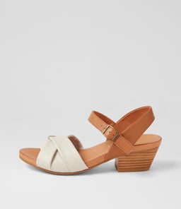 CRAYNE TO ALMOND DK TAN LEATHER