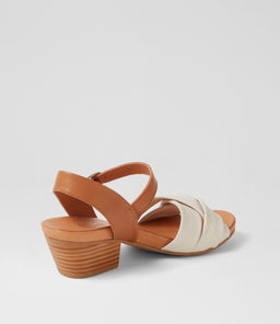 CRAYNE TO ALMOND DK TAN LEATHER