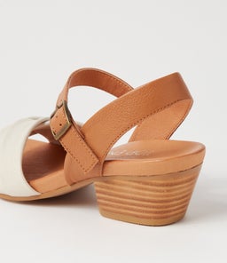 CRAYNE TO ALMOND DK TAN LEATHER