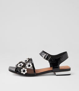 KOBLA TO BLACK WHITE PATENT MULTI