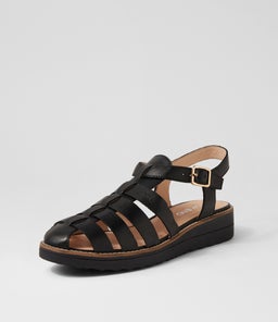 OBLIGHT TO BLACK BLACK SOLE LEATHER