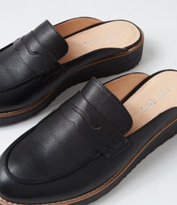 OLMM TO BLACK BLACK SOLE LEATHER