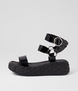 REZSO TO BLACK BLACK SOLE PATENT LEATHER