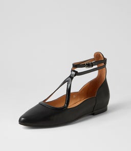 SETIA TO BLACK BLACK LEATHER PATENT