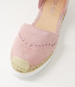 WITTENY TO MUSHROOM TAN SUEDE LEATHER