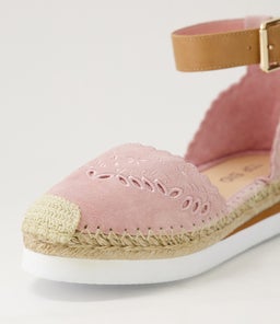 WITTENY TO MUSHROOM TAN SUEDE LEATHER