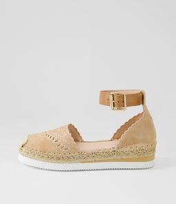 WITTENY TO LATTE TAN SUEDE LEATHER
