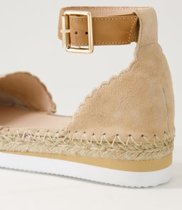 WITTENY TO LATTE TAN SUEDE LEATHER