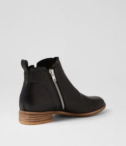 CANGOS TO BLACK NATURAL HEEL LEATHER
