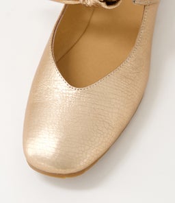 MATCHI TO ROSE GOLD MOSAIC LEATHER