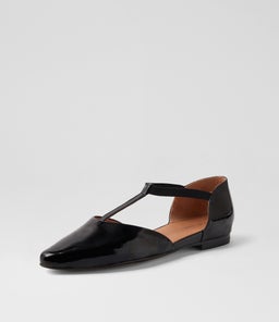 SADDIE TO BLACK PATENT LEATHER