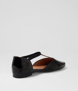 SADDIE TO BLACK PATENT LEATHER