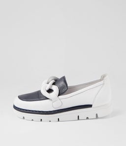 ERORA TO WHITE NAVY LEATHER