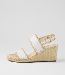 GOGOS TO WHITE NATURAL LEATHER