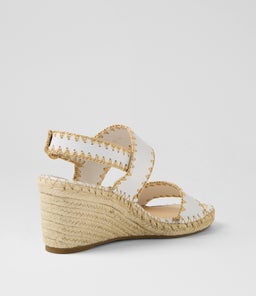 GOGOS TO WHITE NATURAL LEATHER