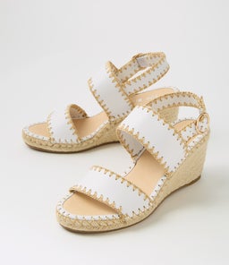 GOGOS TO WHITE NATURAL LEATHER