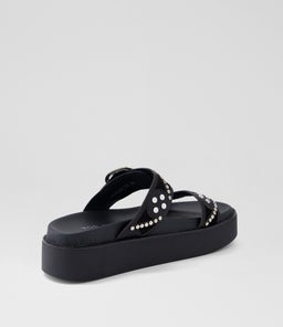 GAWLER TO BLACK LEATHER SUEDE