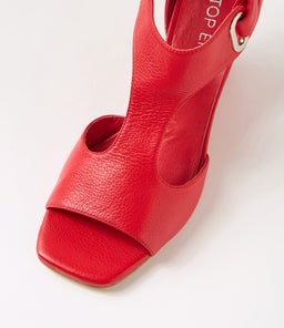HARNECE TO NEW RED LEATHER