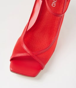 LOPRA TO NEW RED LEATHER MESH