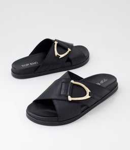 ROULE TO BLACK LEATHER