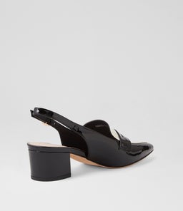 AIDAYO TO BLACK IVORY PATENT LEATHER