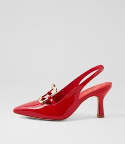 LINKY TO NEW RED PATENT LEATHER
