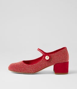 WELOS TO RED SUEDE
