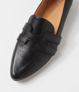 SALTI TO BLACK LEATHER