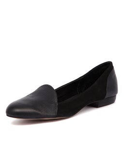 ORMA BLACK PRINT BLACK LEATHER