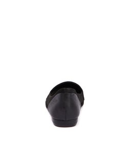 ORMA BLACK PRINT BLACK LEATHER