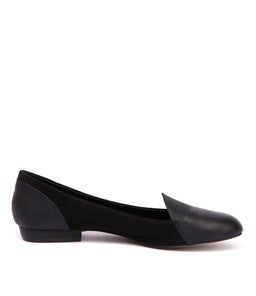 ORMA BLACK PRINT BLACK LEATHER