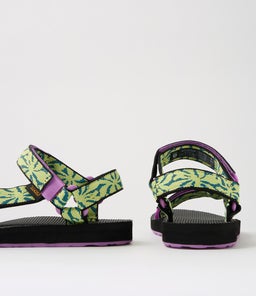 W ORIGINAL UNIV TV BEACH FLORAL WILD LIME FABRIC