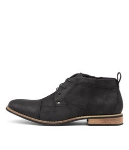 MCQUILLIAN UN BLACK NUBUCK PU