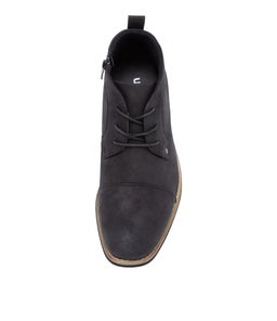 MCQUILLIAN UN BLACK NUBUCK PU