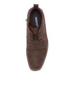 MCQUILLIAN UN BROWN NUBUCK PU