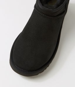 ULTRA MINI UU BLACK SHEEPSKIN