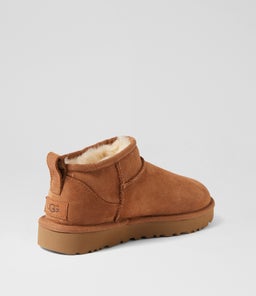 ULTRA MINI UU CHESTNUT SHEEPSKIN