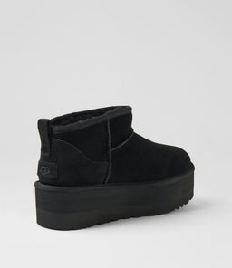 ULTRA MINI PLATFORM UU BLACK SUEDE
