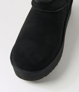 ULTRA MINI PLATFORM UU BLACK SUEDE