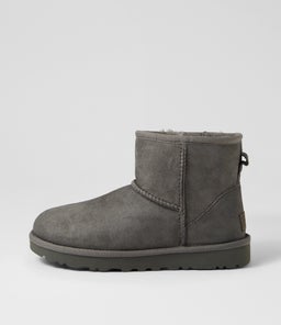 CLASSIC MINI II UU GREY SHEEPSKIN