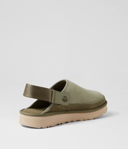 GOLDENCOAST CLOG UU SHADED CLOVER SUEDE