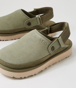 GOLDENCOAST CLOG UU SHADED CLOVER SUEDE