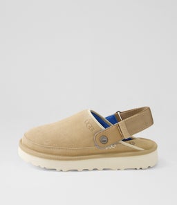 GOLDENCOAST CLOG UU SAND SANTORINI SUEDE